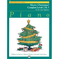 Alfred´s Basic Piano Library Merry Christmas  2-3