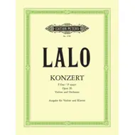 Lalo: Concerto F-Dur Op.20, fiðla og píanó