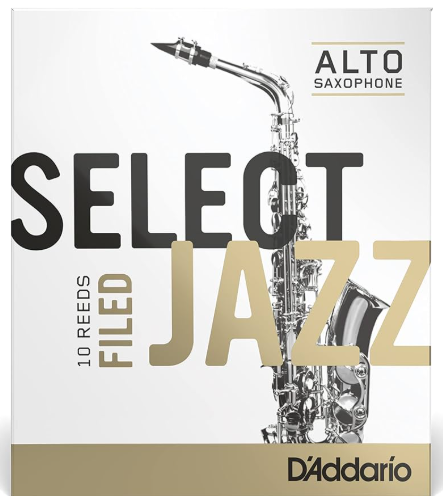 Rico Select Jazz altosaxblöð 4S, pakki með 10 stk, LÆKKAÐ VERÐ