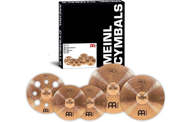 Meinl Bronze Expanded HCS Cymbal Set HCSB14161820