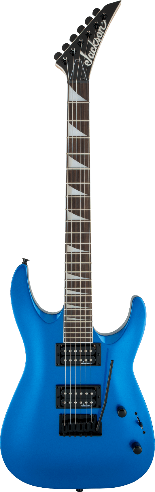 Jackson JS22 Dinky rafmagnsgítar, Arch Top - Metallic Blue