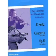 Seitz: Concerto No. 2 in G Op.13 , fiðla og píanó