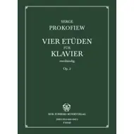 Prokofiev : Vier etüden Op.2