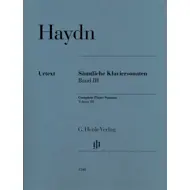 Haydn: Complete Piano Sonatas Band III