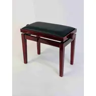 Hidrau BG-27 píanóbekkur, mahonílitaður, glans, svört seta