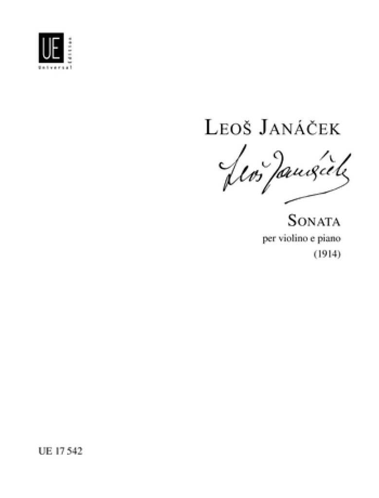 Janacek : Sonata, fiðla og píanó