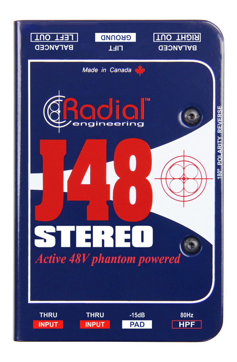 Radial J48 Stereo Premium Stereo Active DJ