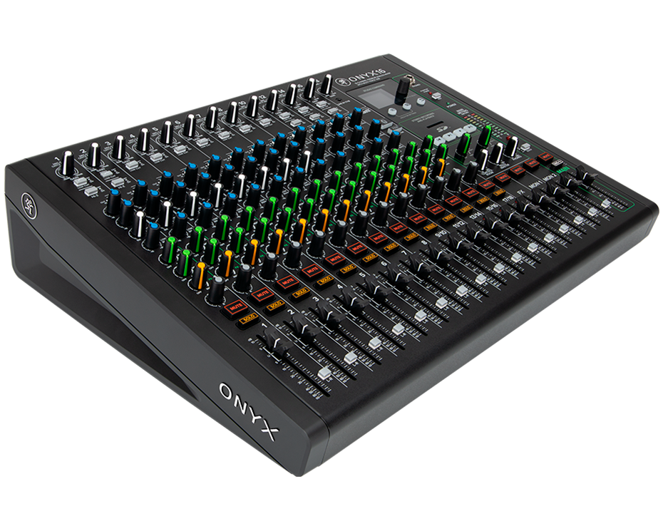 Mackie ONYX 16 rása Premium Analog USB Mixer