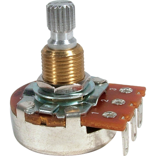 Potentiometer - 500 kΩ, Bourns, Audio, Knurled Shaft