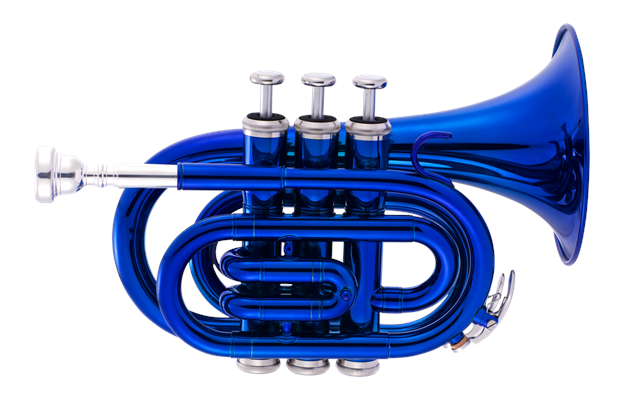 John Packer JP159 Pocket trumpet, blár