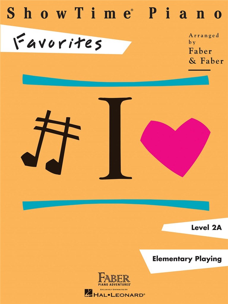 Piano Adventures ShowTime Piano Favorites, Level 2A