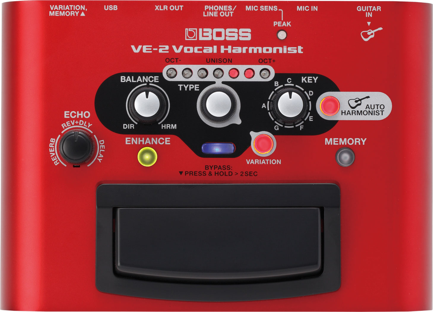 Boss VE-2, Vocal Harmonist Pedal