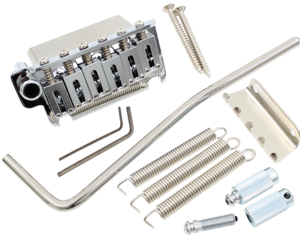 Gotoh Guitar Bridge - 510TS-FE1, Tremolo, Chrome