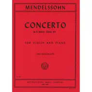 Mendelssohn: Fiðlukonsert í e-moll, Op 64