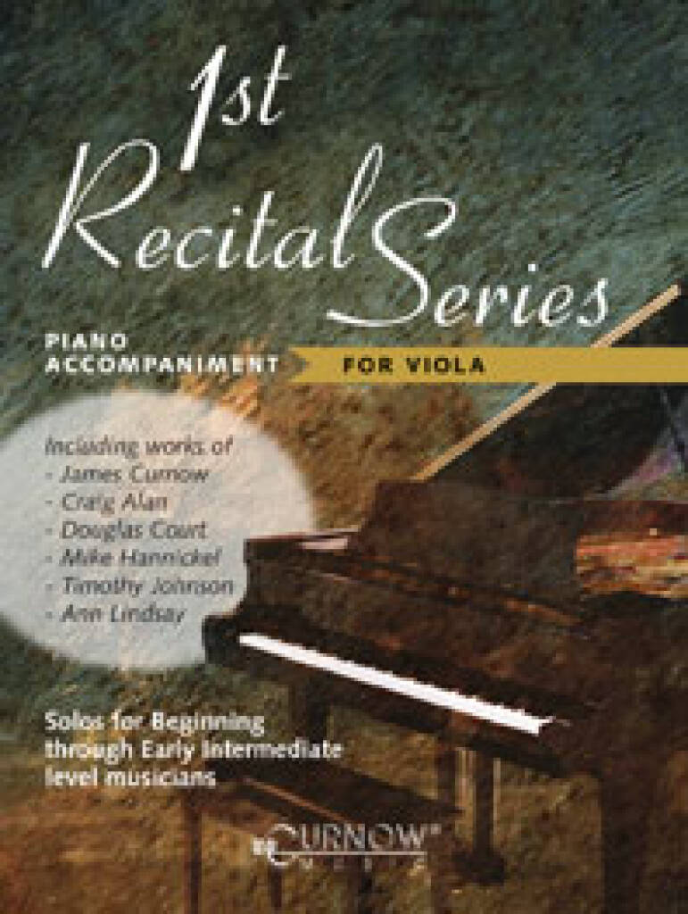 *1st Recital Series for Viola, píanómeðleikur