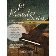 *1st Recital Series for Viola, píanómeðleikur