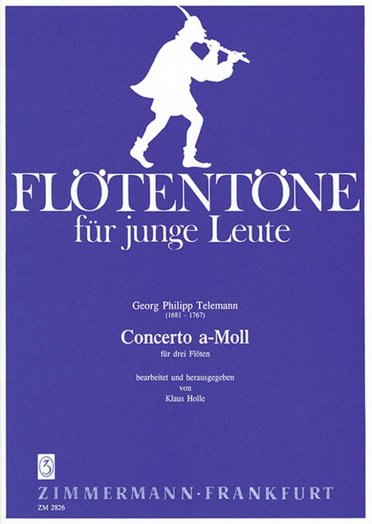 Telemann: Concerto a-moll, þverflaututríó