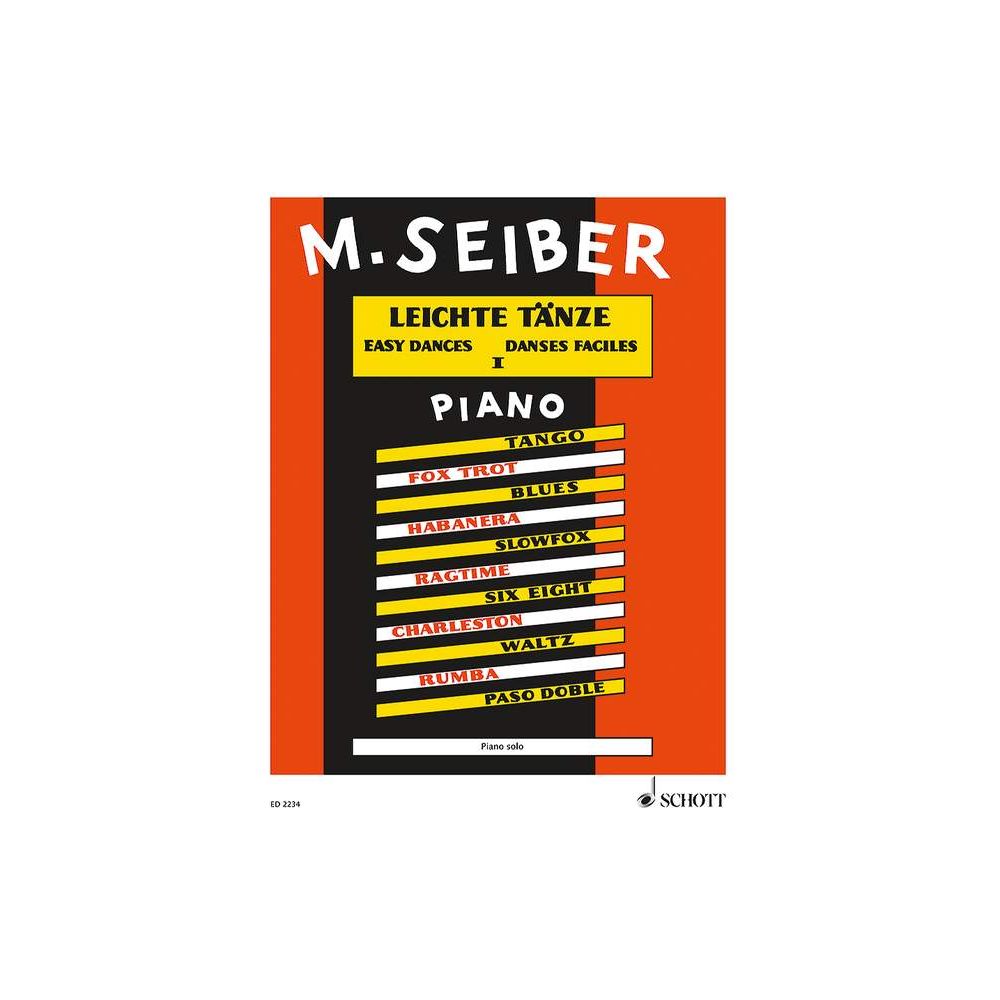 Seiber: Leichte Tanze 1, píanó