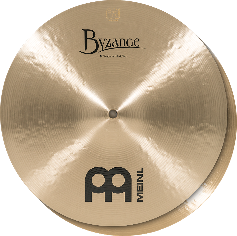 Meinl Byzance Traditional 14 inch Medium Hi-Hat Cymbal