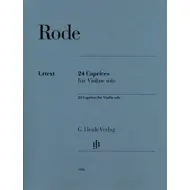 Rode: 24 Caprices for Violin Solo
