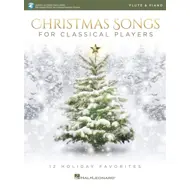 Christmas Songs for Classical Players, þverflauta og píanó, m.niðurhali