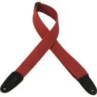 Levy's 2'' Tweed gítaról með rúskinni, rauð
