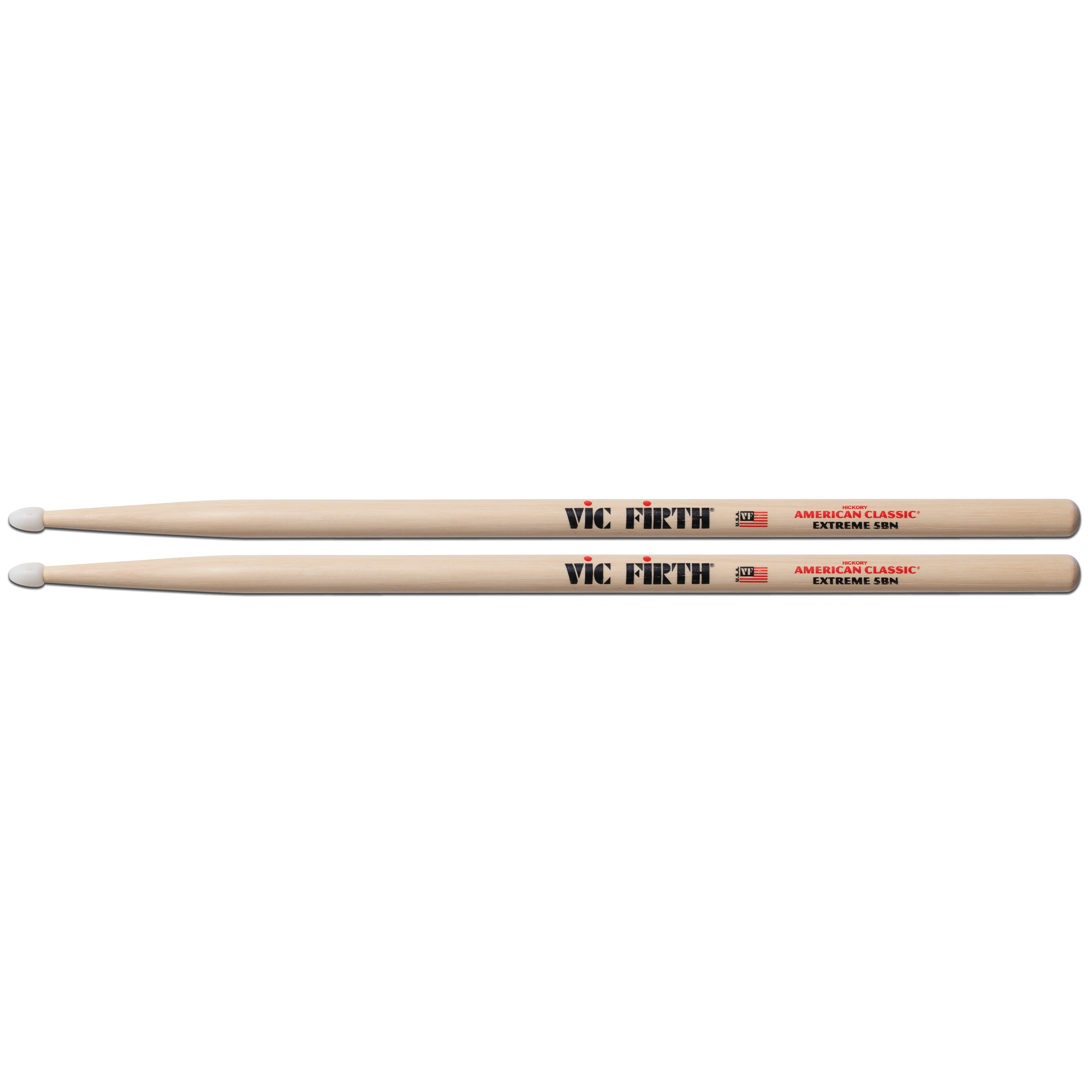 Vic Firth trommukjuðar X5BN, nylon tip