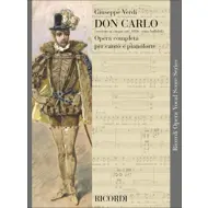 Verdi: Don Carlo, vocal score