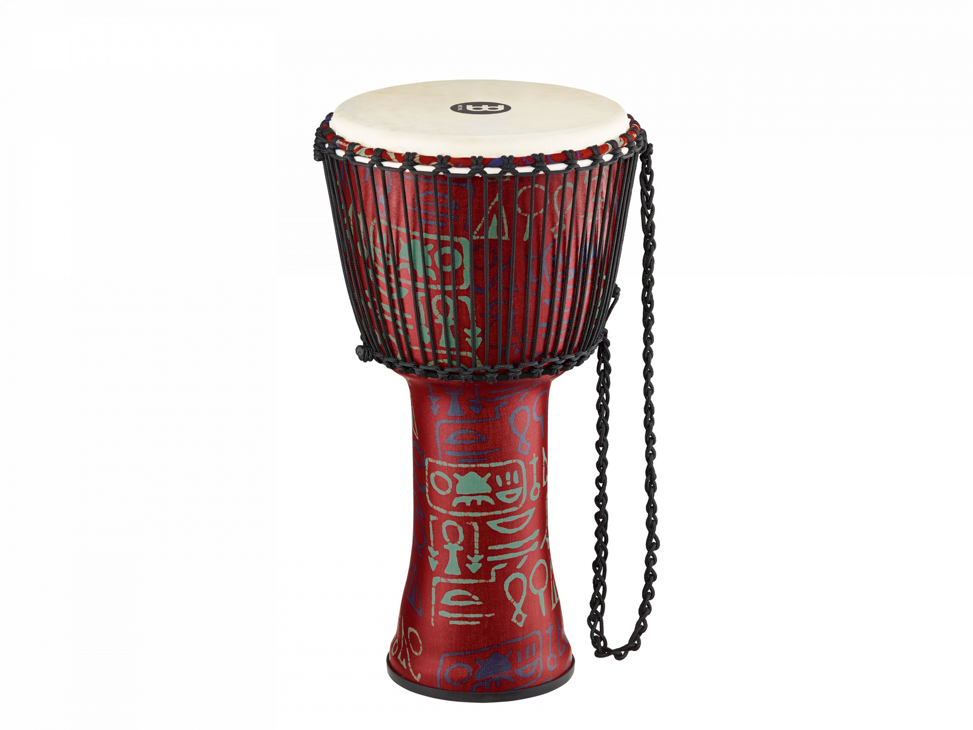 MEINL African Djembe 12" Large, Goat Head, Pharaohs script