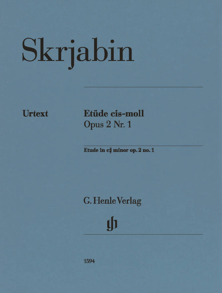 Skrjabin: Etude in c# minor Op.2 no.1