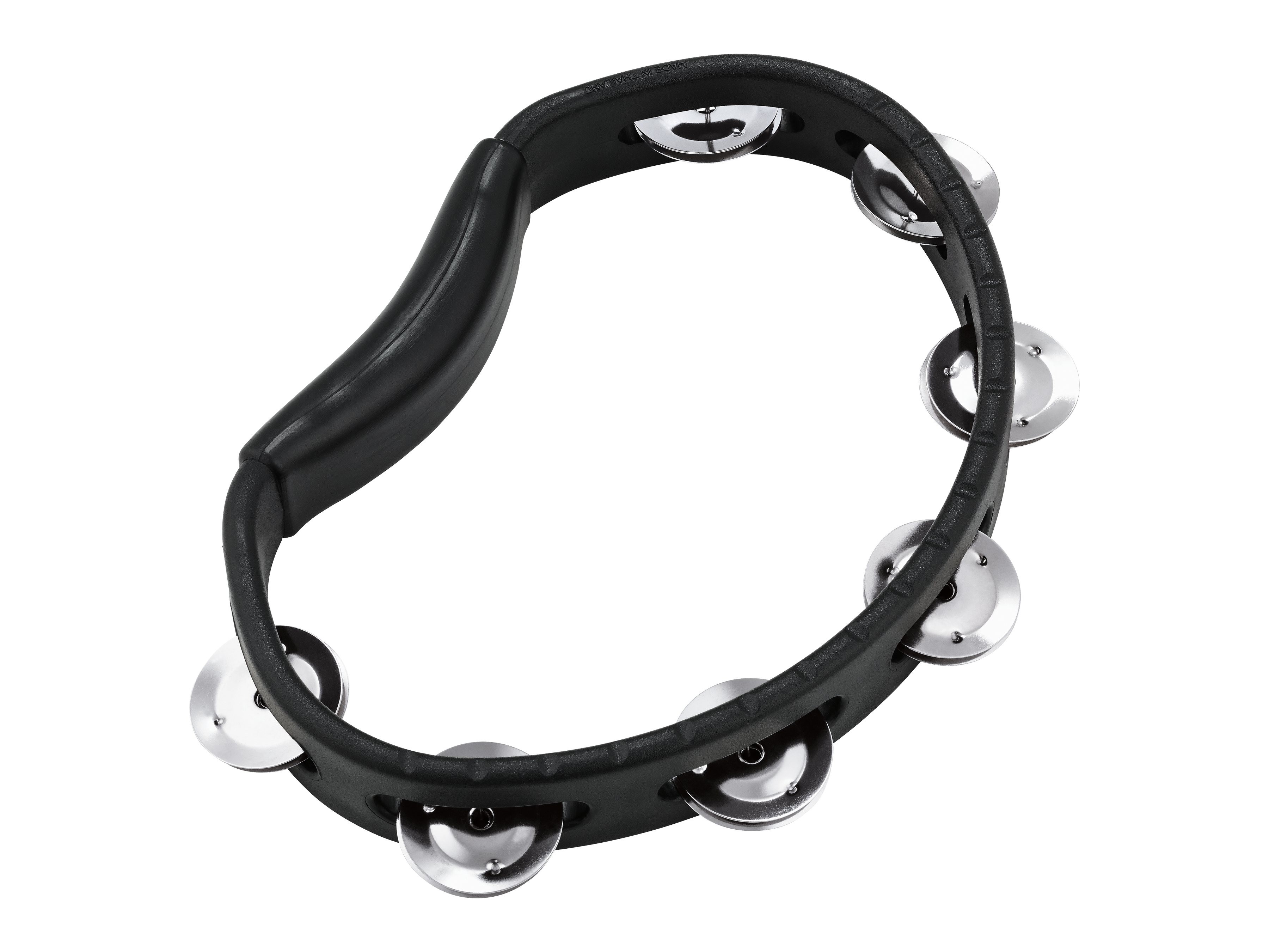 MEINL Handtamborína, stál, svört