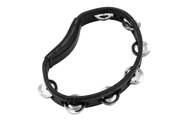 MEINL Handtamborína, stál, svört