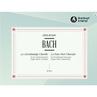 Bach: 371 Four-Part Chorales