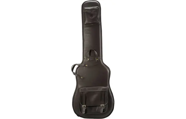 Levy's lúksus leðurtaska fyrir bassa