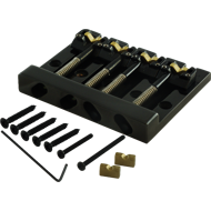 Bridge - Hipshot, 4 String KickAss™, for Bass, Black