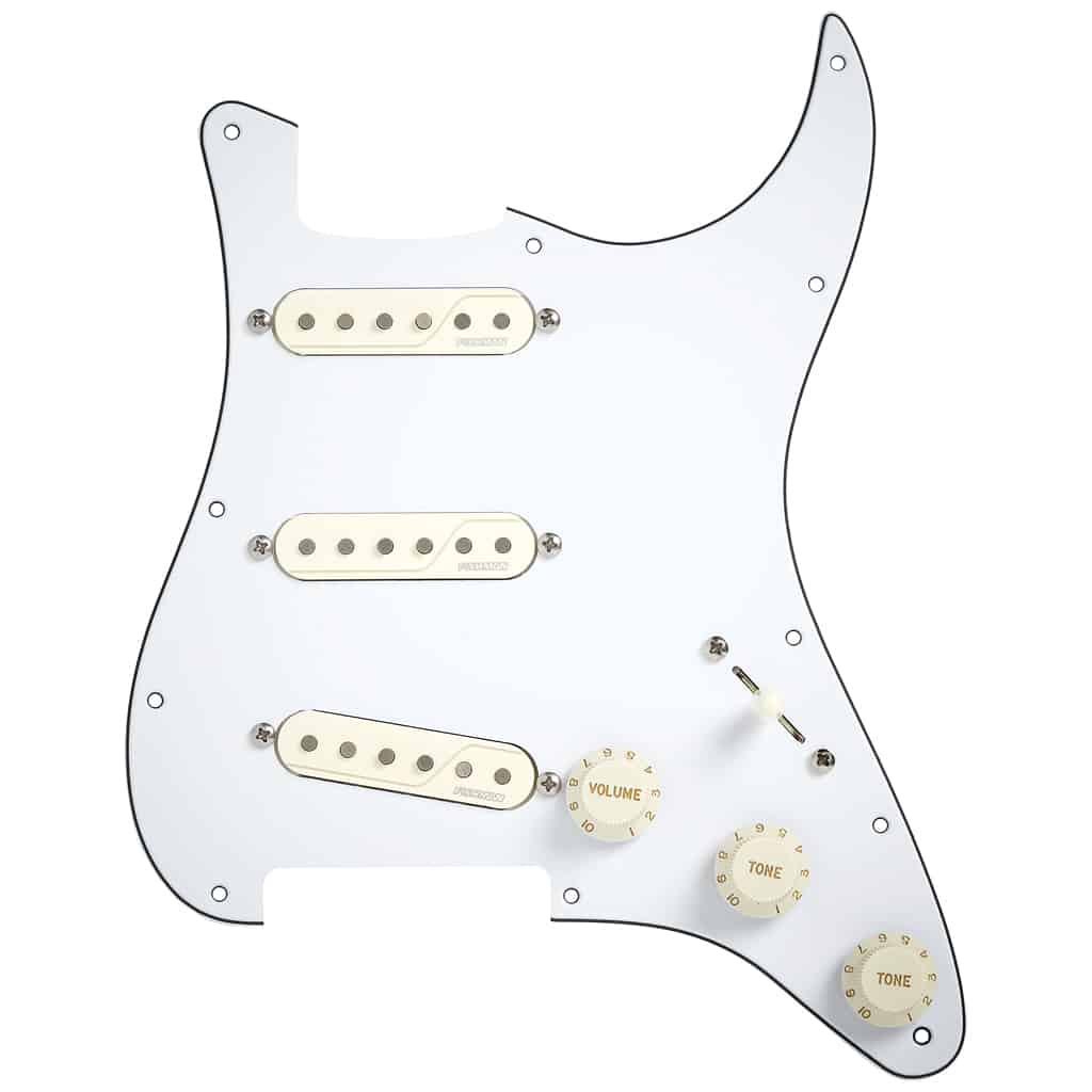 Fishman FLUENCE, 6-string Loaded Pickguard for Strat