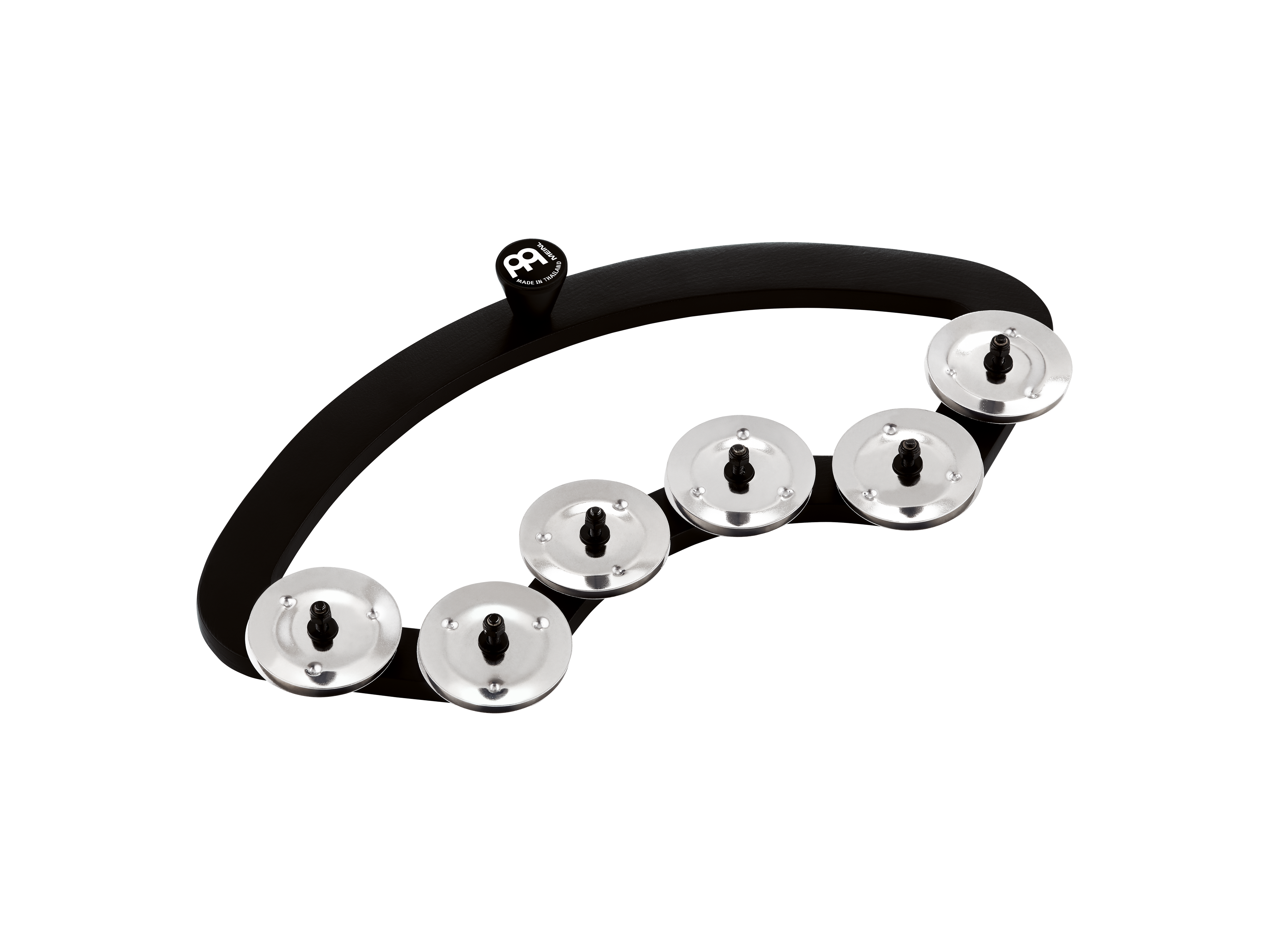Meinl Backbeat Tambourine, black, 13-14"