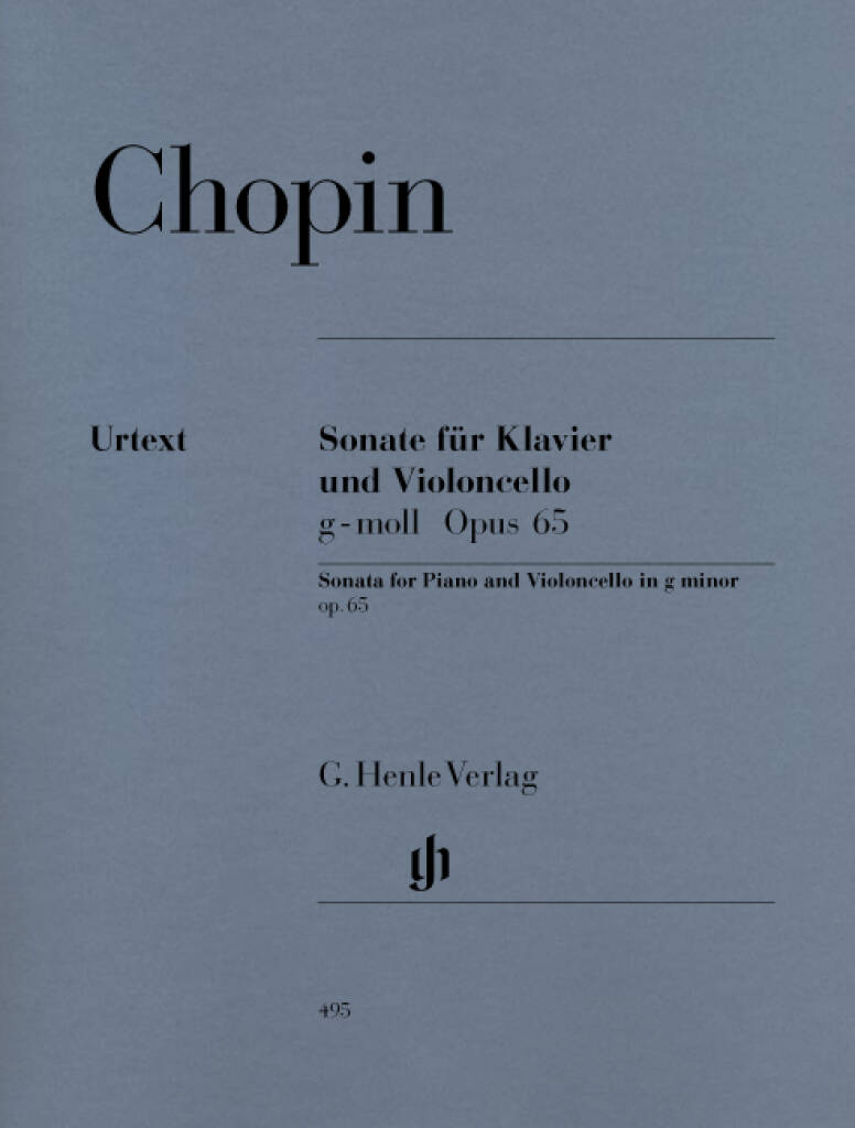 Chopin: Cello Sonata In G Minor Op.65