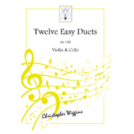 Twelve Easy Duets Op.141, fiðla og selló
