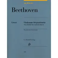 Beethoven: At the Piano - 9 bekannte Originalstücke