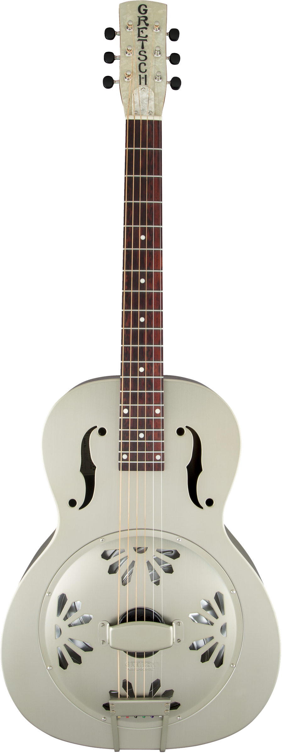Gretsch G9201 Honey Dipper, Round Neck, Brass Body Resonator Guitar