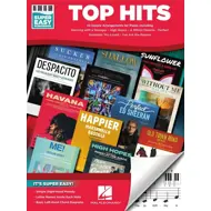 Top Hits - Super Easy Songbook, píanó