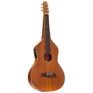 Ozark Hawaiian guitar W model, með harðri tösku