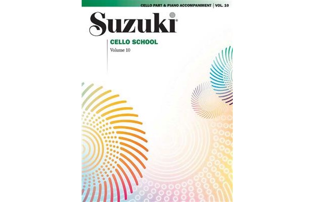 Suzuki selló 10,  með píanómeðleik