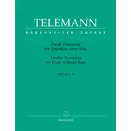 Telemann: Twelve Fantasias for Flute without Bass