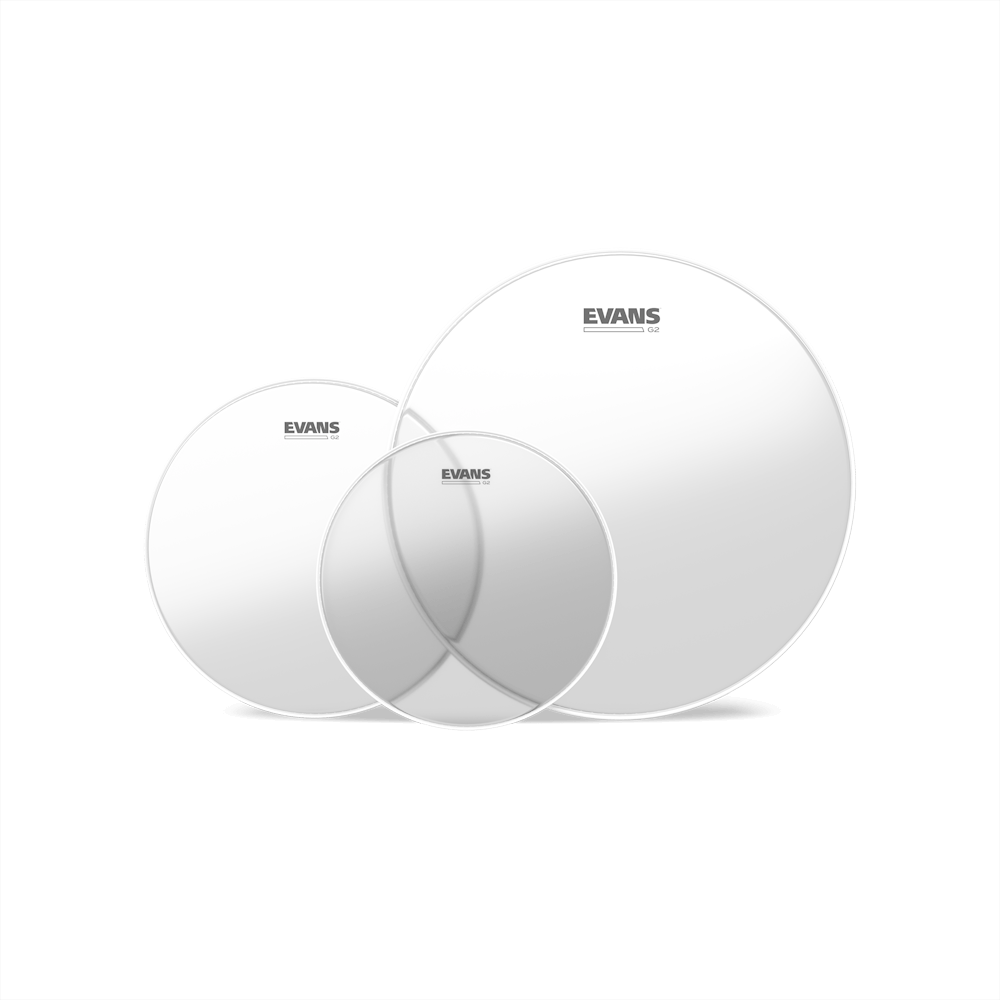 G2 Clear Standard Tom Pack (12", 13", 16")