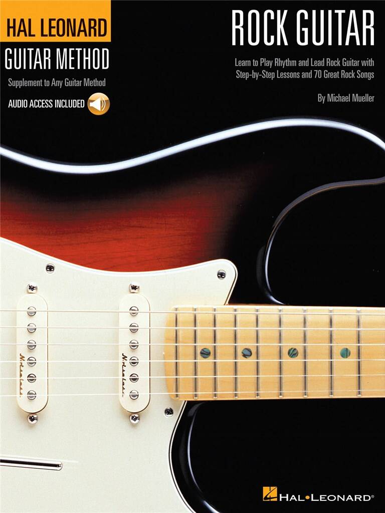 Hal Leonard Rock Guitar Method - með niðurhali