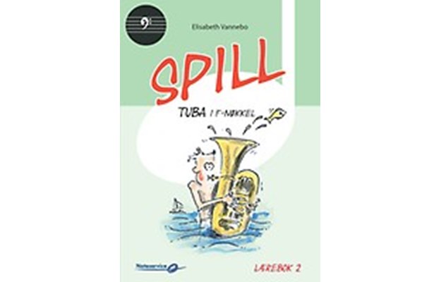 Spill Tuba 2, kennslubók , F-lykill