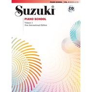 Suzuki píanó 4 , með CD