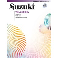Suzuki víóla 3, með CD